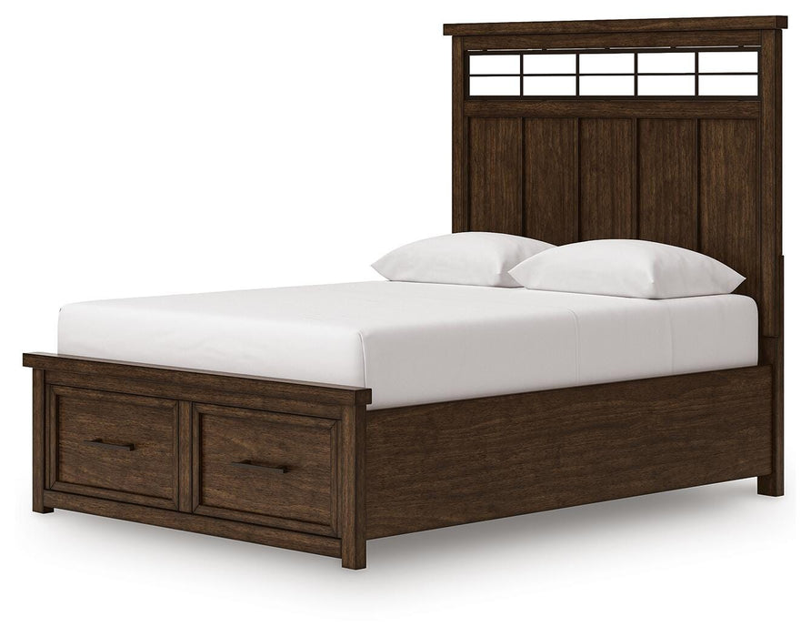 Taffenbrook Panel Storage Bed - Dan Dan The Mattress Man (Midland, MI)