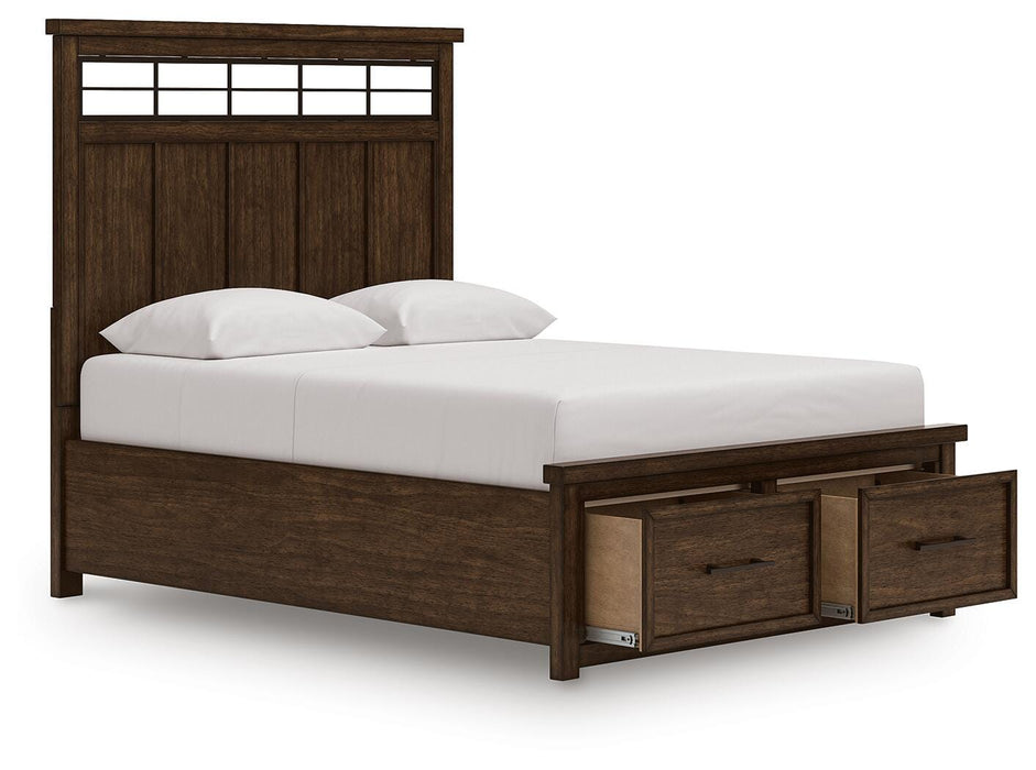 Taffenbrook Panel Storage Bed - Dan Dan The Mattress Man (Midland, MI)