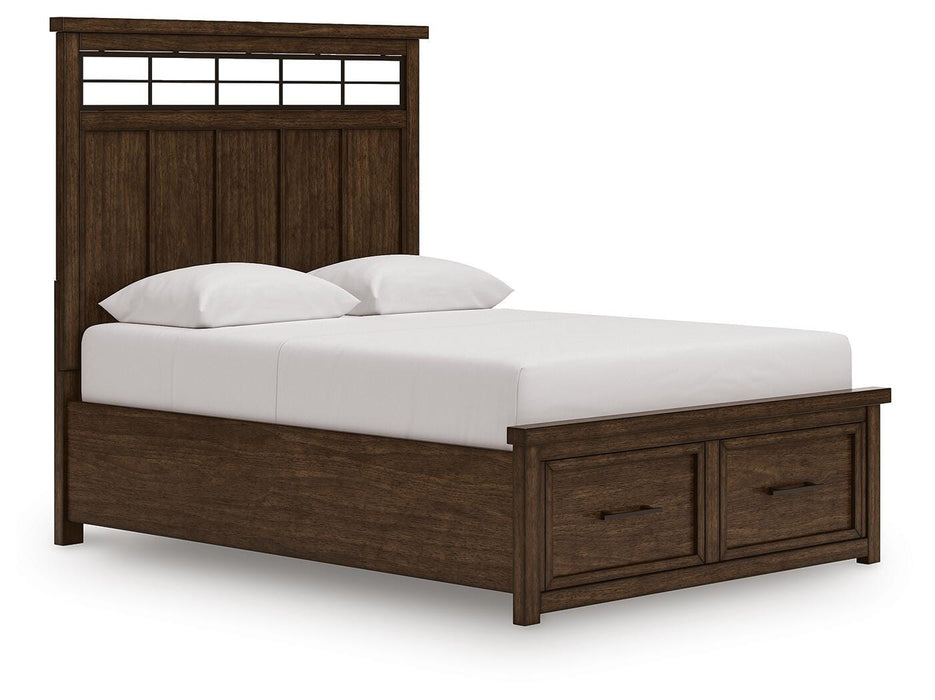 Taffenbrook Panel Storage Bed - Dan Dan The Mattress Man (Midland, MI)