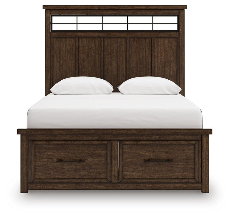 Taffenbrook Panel Storage Bed - Dan Dan The Mattress Man (Midland, MI)
