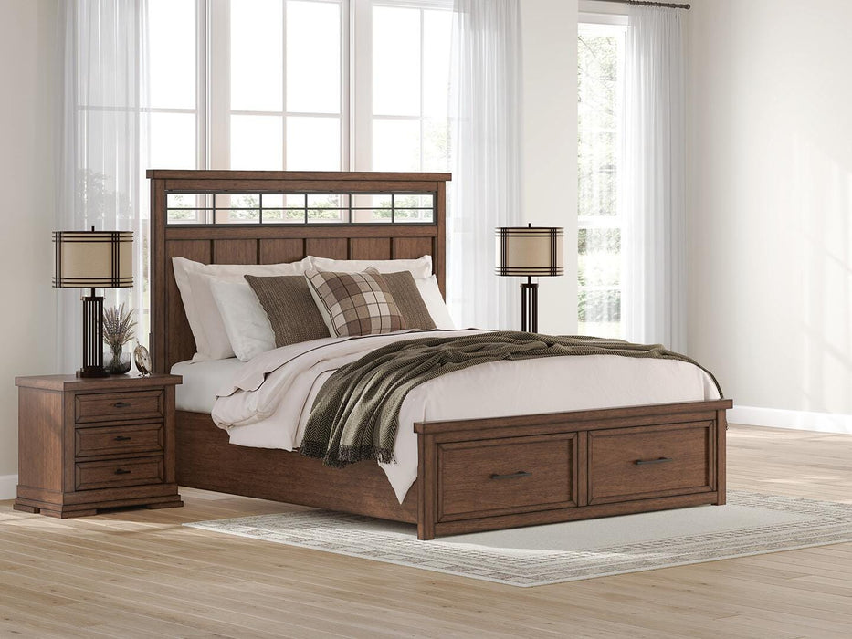 Taffenbrook Panel Storage Bed - Dan Dan The Mattress Man (Midland, MI)