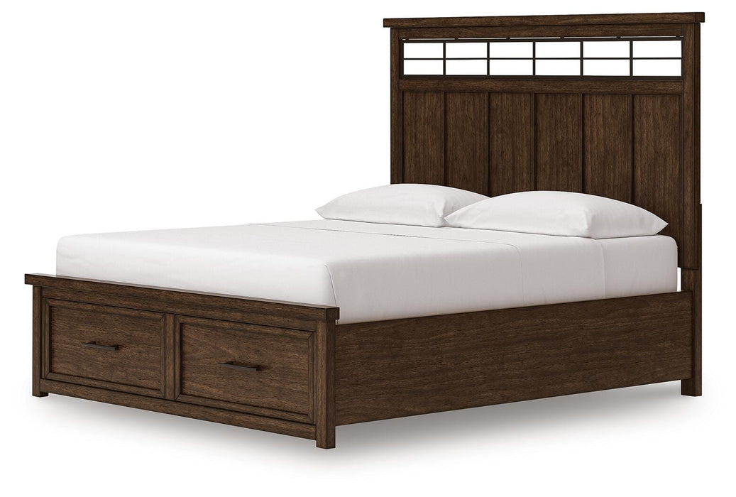 Taffenbrook Panel Storage Bed - Dan Dan The Mattress Man (Midland, MI)