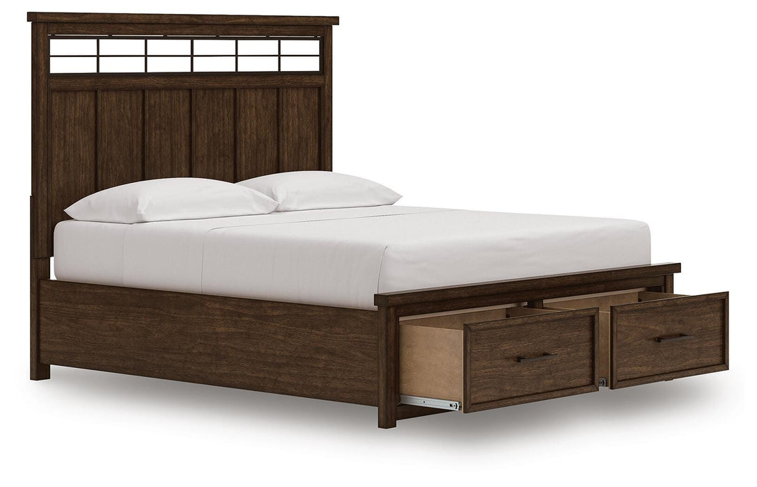 Taffenbrook Panel Storage Bed - Dan Dan The Mattress Man (Midland, MI)