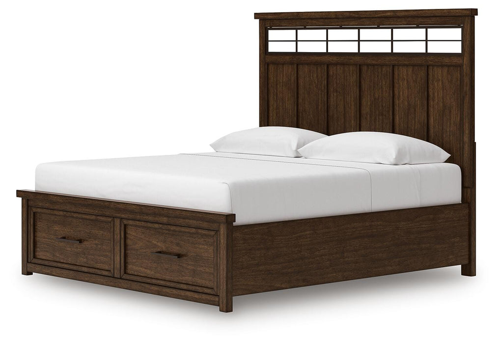 Taffenbrook Panel Storage Bed - Dan Dan The Mattress Man (Midland, MI)