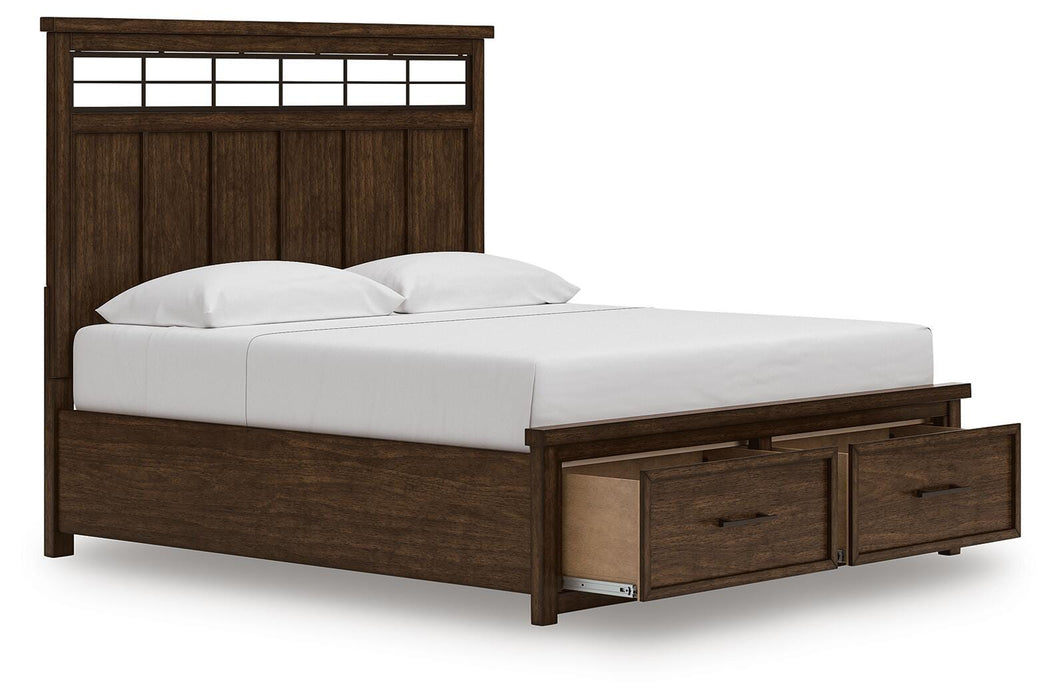 Taffenbrook Panel Storage Bed - Dan Dan The Mattress Man (Midland, MI)