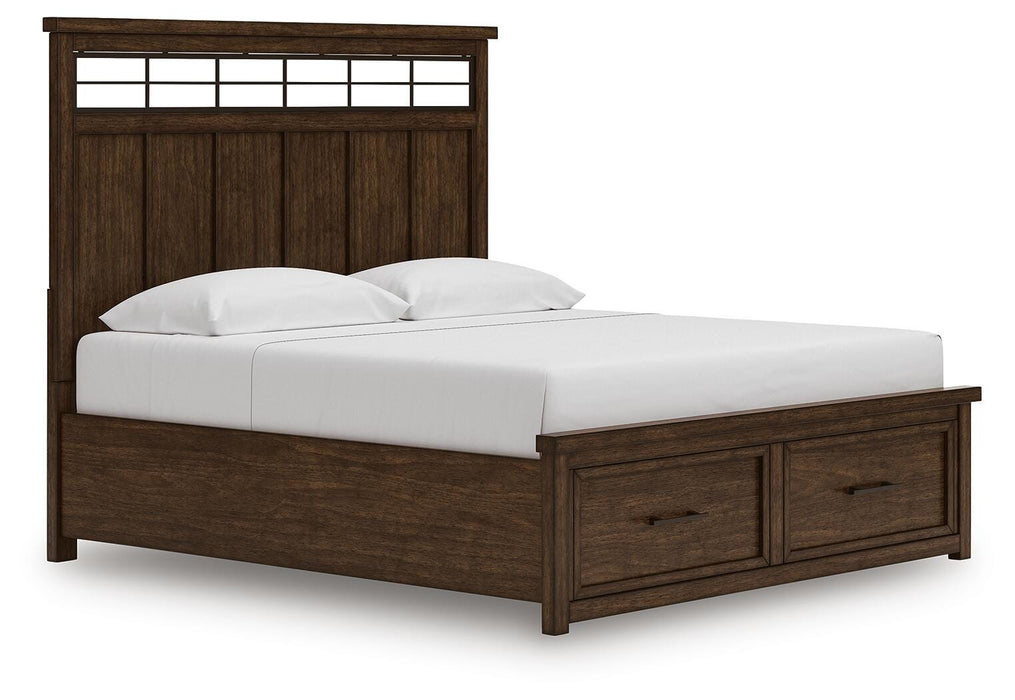 Taffenbrook Panel Storage Bed - Dan Dan The Mattress Man (Midland, MI)