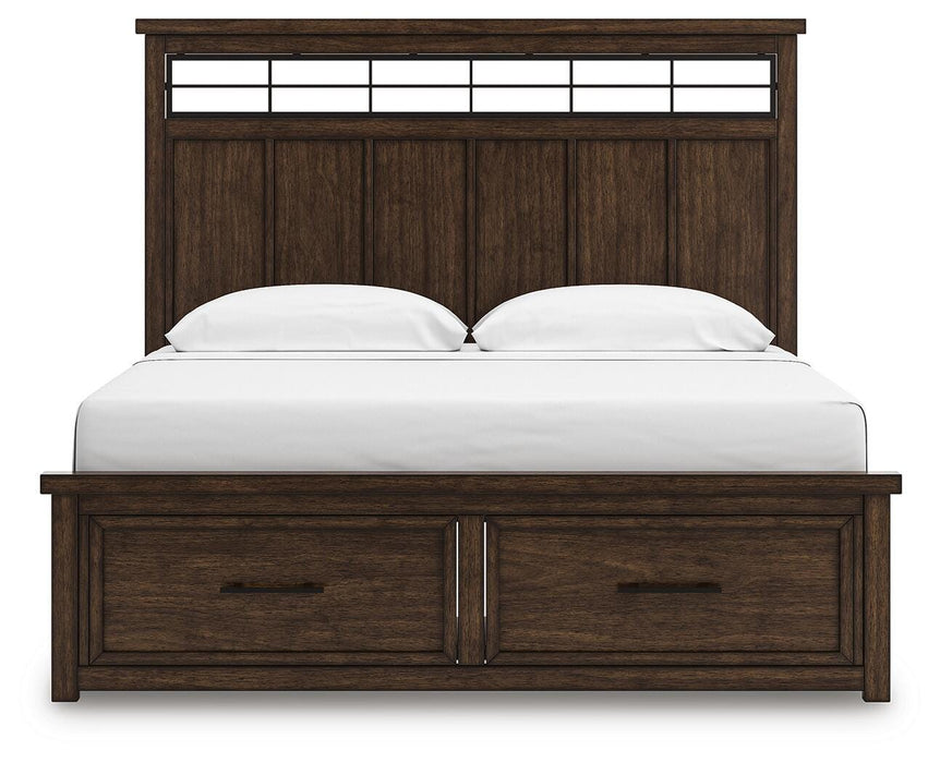 Taffenbrook Panel Storage Bed - Dan Dan The Mattress Man (Midland, MI)