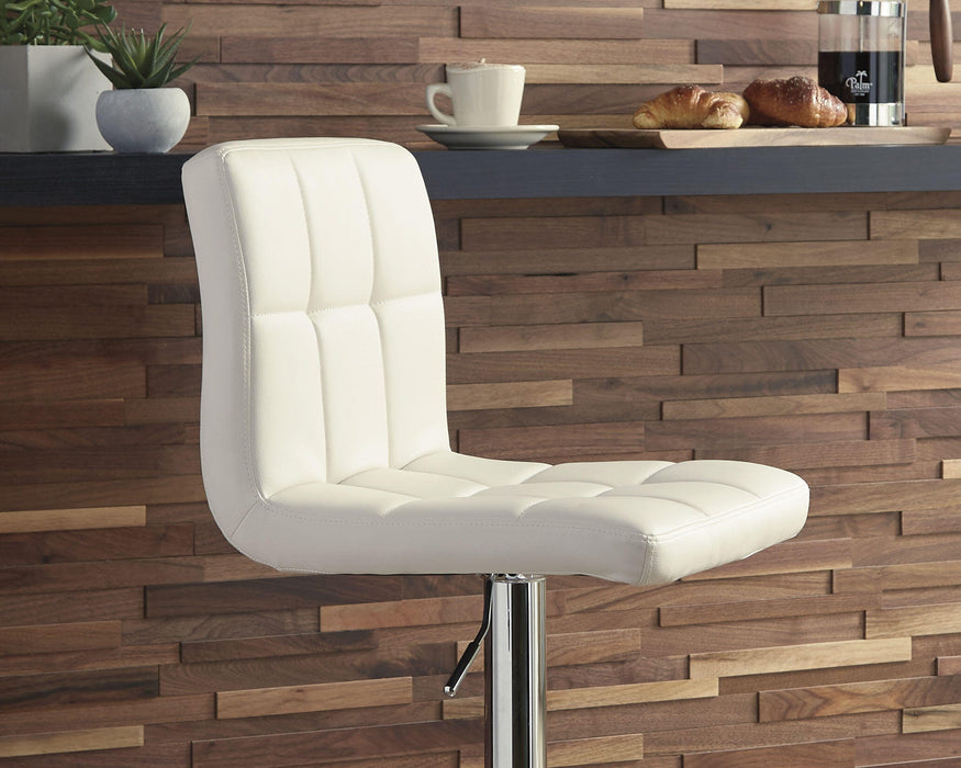 Bellatier Adjustable Height Bar Stool - Dan Dan The Mattress Man (Midland, MI)