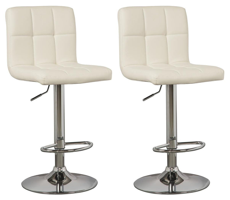 Bellatier Adjustable Height Bar Stool - Dan Dan The Mattress Man (Midland, MI)
