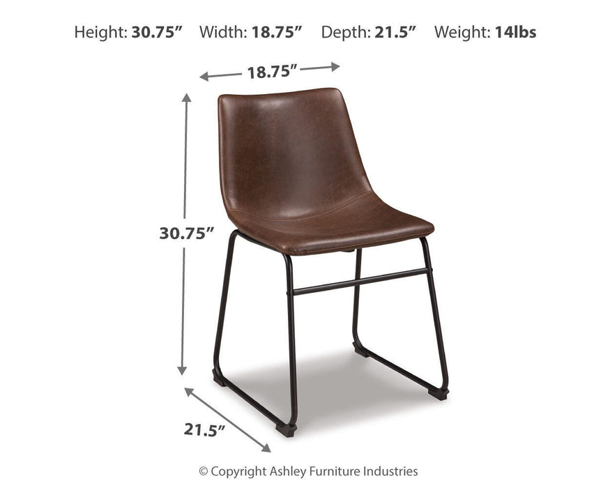 Centiar Dining Chair - Dan Dan The Mattress Man (Midland, MI)