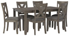 Caitbrook Dining Table and Chairs (Set of 7) - Dan Dan The Mattress Man (Midland, MI)