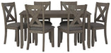 Caitbrook Dining Table and Chairs (Set of 7) - Dan Dan The Mattress Man (Midland, MI)
