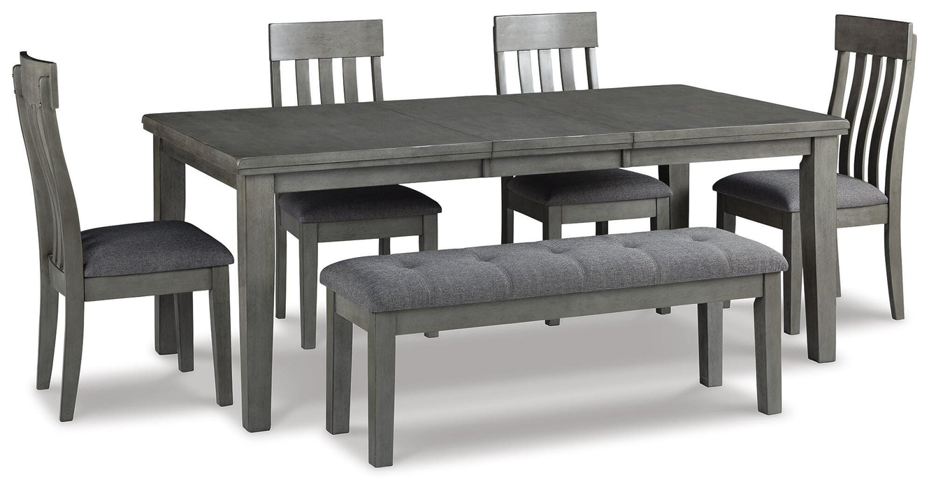 Hallanden Dining Room Set - Dan Dan The Mattress Man (Midland, MI)