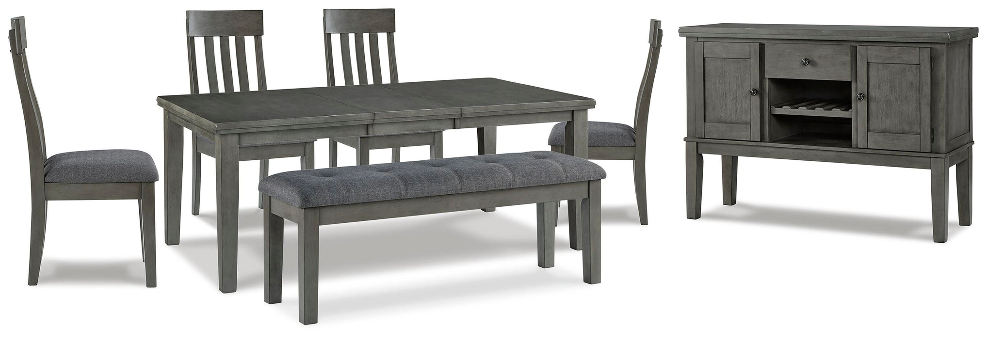 Hallanden Dining Room Set - Dan Dan The Mattress Man (Midland, MI)