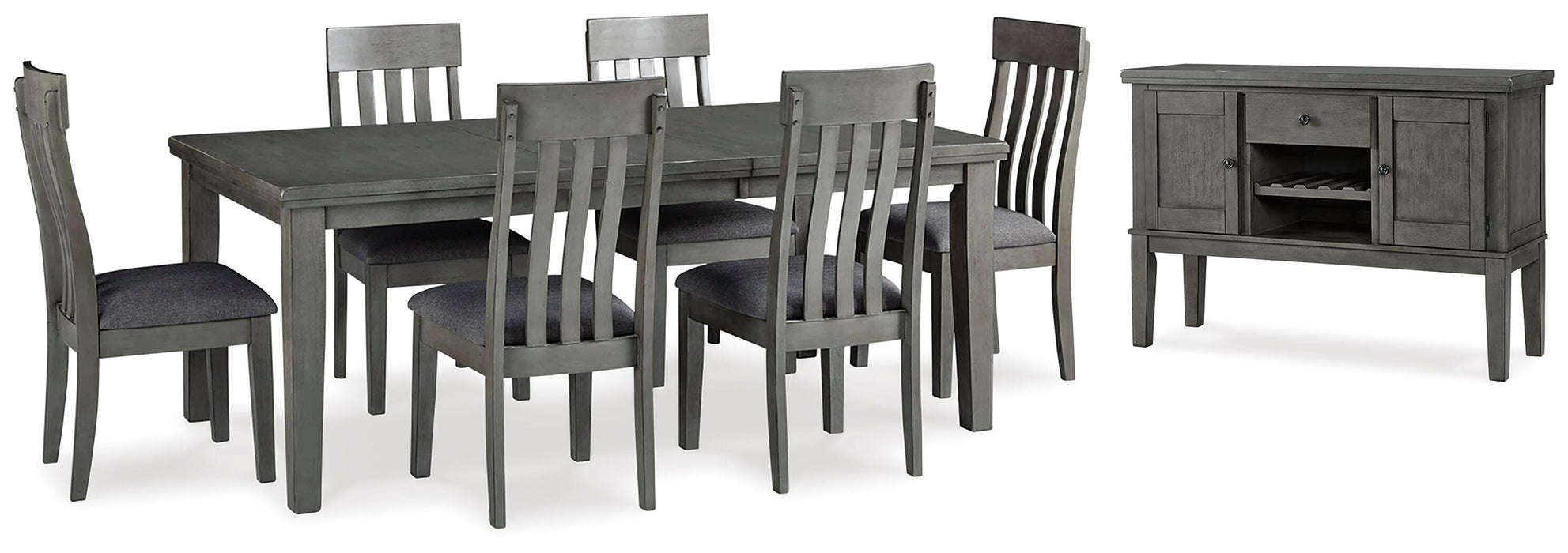 Hallanden Dining Room Set - Dan Dan The Mattress Man (Midland, MI)