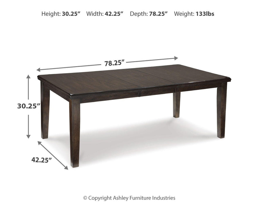 Haddigan Dining Set - Dan Dan The Mattress Man (Midland, MI)