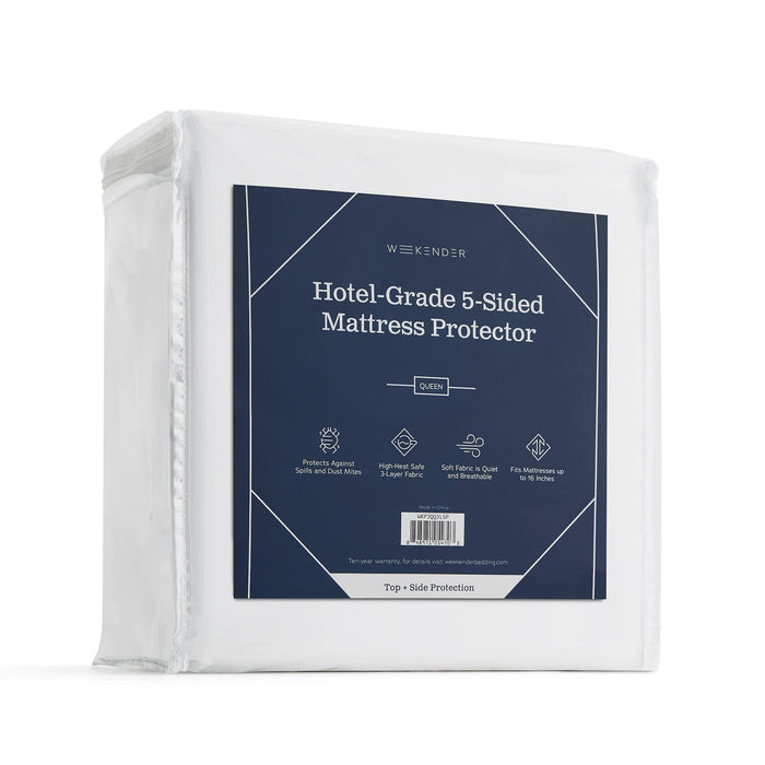 Weekender Hotel-Grade 5-Sided Mattress Protector