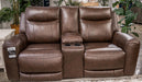 Gravier Power Reclining Loveseat with Console - Dan Dan The Mattress Man (Midland, MI)