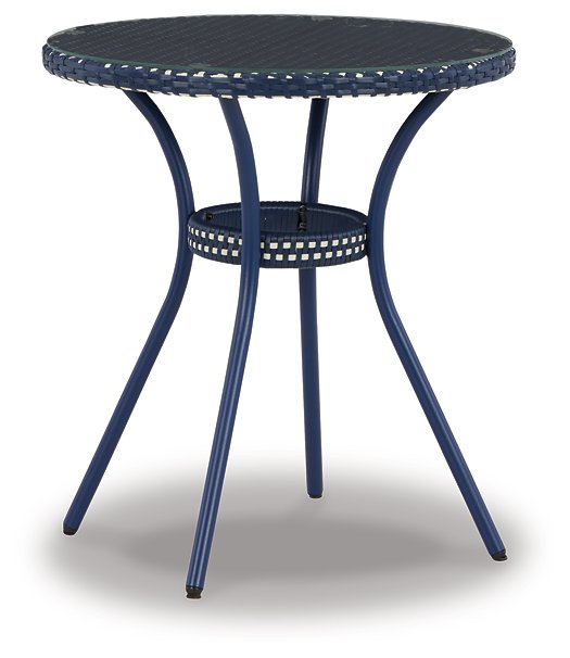 Odyssey Blue Outdoor Table and Chairs (Set of 3)