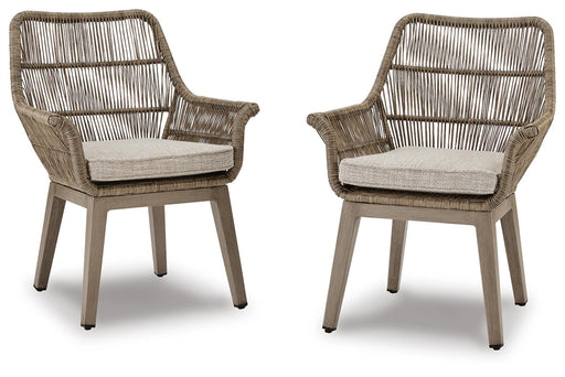Beach Front Arm Chair with Cushion (Set of 2) - Dan Dan The Mattress Man (Midland, MI)