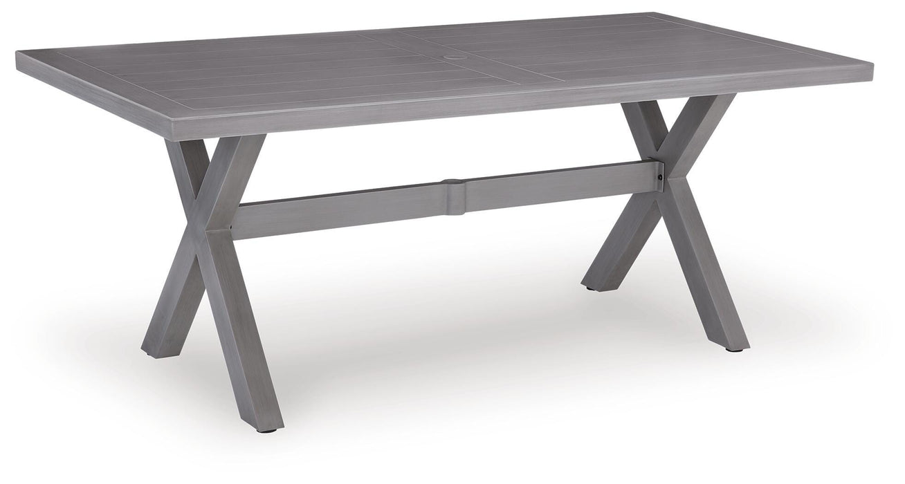 Half Moon Beach Outdoor Dining Table - Dan Dan The Mattress Man (Midland, MI)