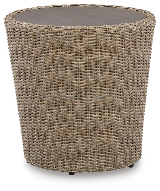 Danson Outdoor End Table - Dan Dan The Mattress Man (Midland, MI)