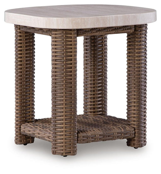 Dolan Creek Outdoor End Table - Dan Dan The Mattress Man (Midland, MI)
