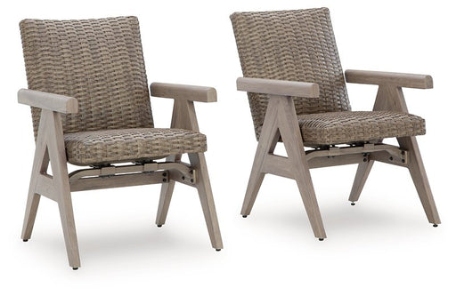 Cliff Trails Outdoor Rocking Arm Chair (Set of 2) - Dan Dan The Mattress Man (Midland, MI)