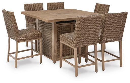 Walton Bridge Outdoor Dining Set - Dan Dan The Mattress Man (Midland, MI)