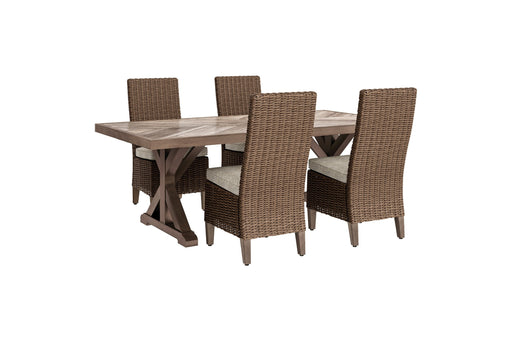 Beachcroft Outdoor Dining Set - Dan Dan The Mattress Man (Midland, MI)