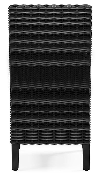 Beachcroft Outdoor Side Chair with Cushion (Set of 2) - Dan Dan The Mattress Man (Midland, MI)