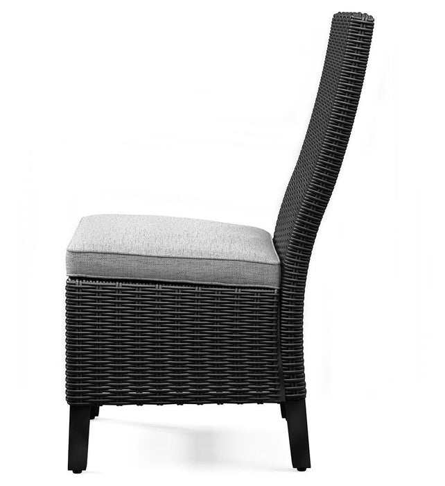 Beachcroft Outdoor Side Chair with Cushion (Set of 2) - Dan Dan The Mattress Man (Midland, MI)