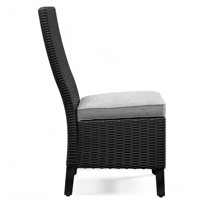 Beachcroft Outdoor Side Chair with Cushion (Set of 2) - Dan Dan The Mattress Man (Midland, MI)