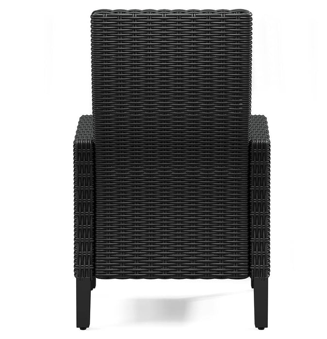 Beachcroft Outdoor Arm Chair with Cushion (Set of 2) - Dan Dan The Mattress Man (Midland, MI)