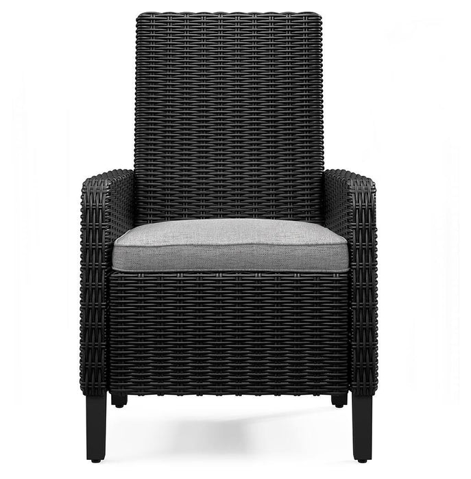 Beachcroft Outdoor Arm Chair with Cushion (Set of 2) - Dan Dan The Mattress Man (Midland, MI)