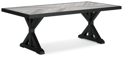 Beachcroft Outdoor Dining Table - Dan Dan The Mattress Man (Midland, MI)