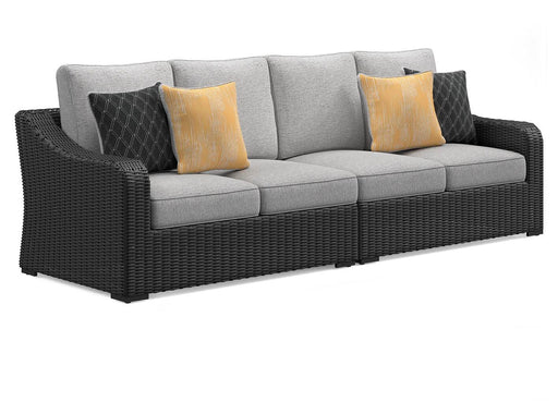 Beachcroft 2-Piece Outdoor Loveseat with Cushion - Dan Dan The Mattress Man (Midland, MI)