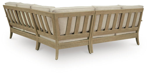Clare View Outdoor Sectional - Dan Dan The Mattress Man (Midland, MI)