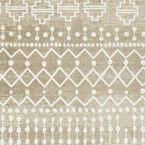 Bunchly 4'11" x 7'2" Washable Rug