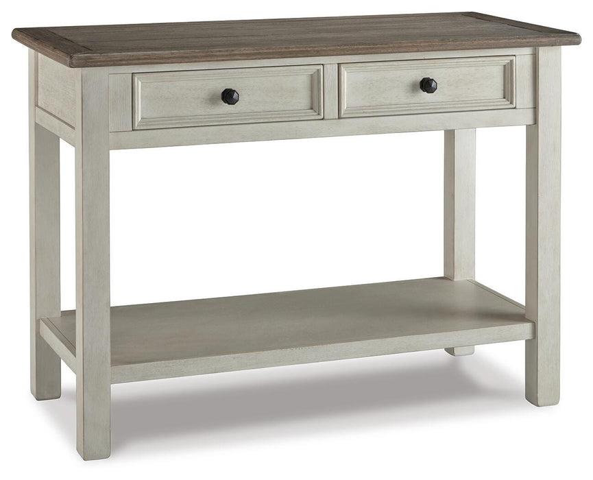 Bolanburg Sofa/Console Table - Dan Dan The Mattress Man (Midland, MI)