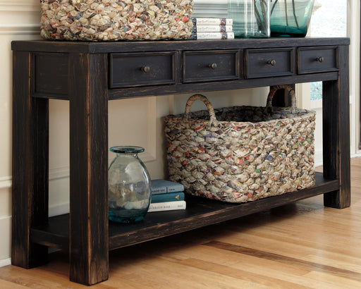 Gavelston Sofa/Console Table - Dan Dan The Mattress Man (Midland, MI)