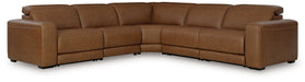 Magic Man 5-Piece Power Reclining Sectional - Dan Dan The Mattress Man (Midland, MI)