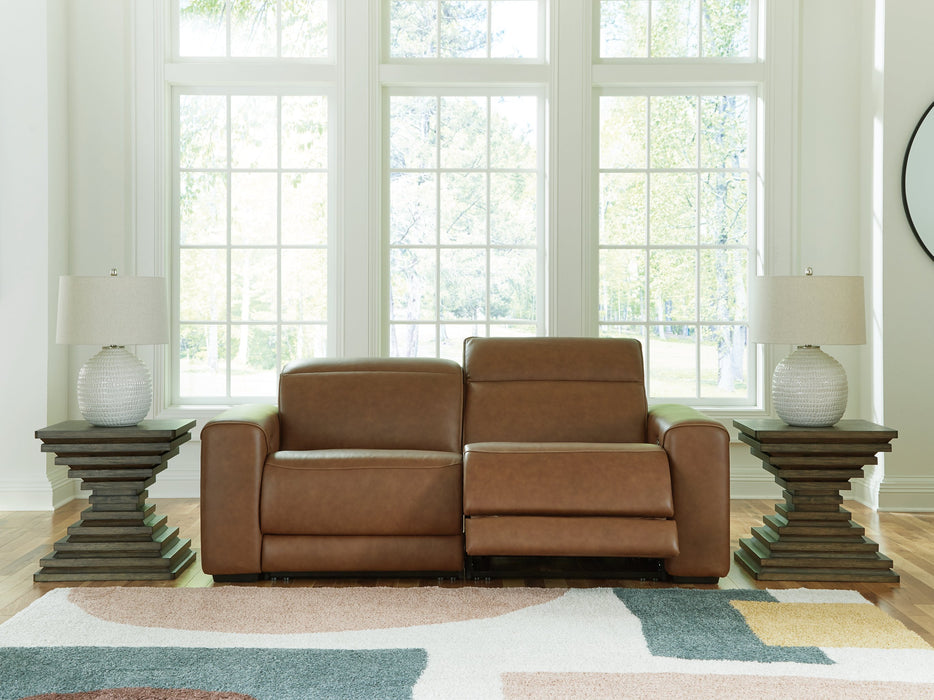 Magic Man Power Reclining Sectional Loveseat