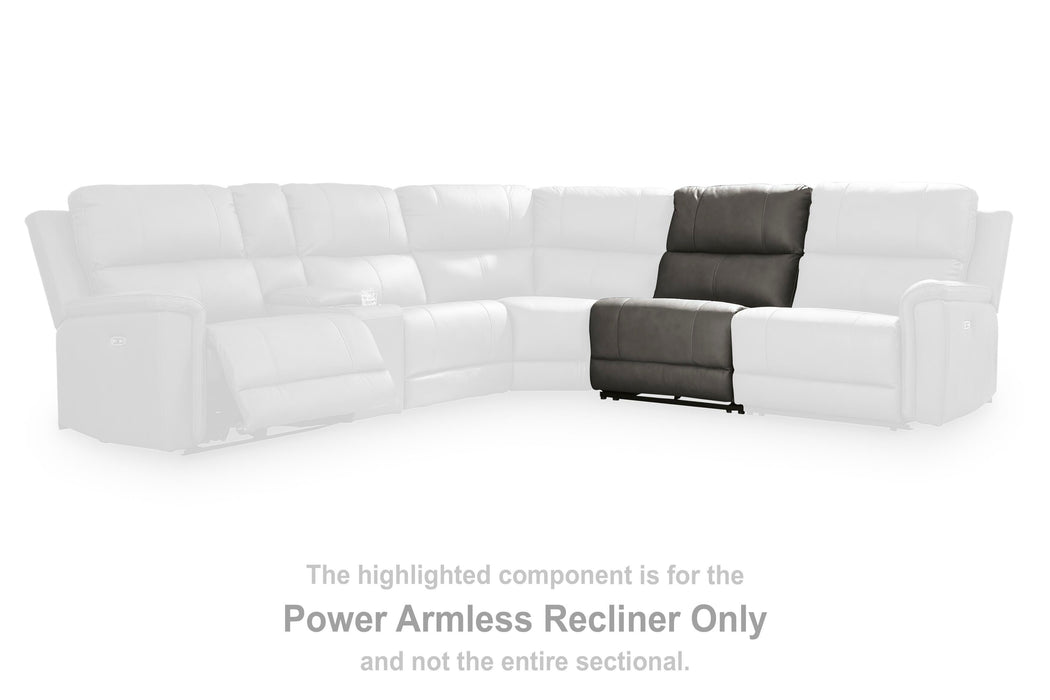 Bleckley Power Reclining Sectional - Dan Dan The Mattress Man (Midland, MI)