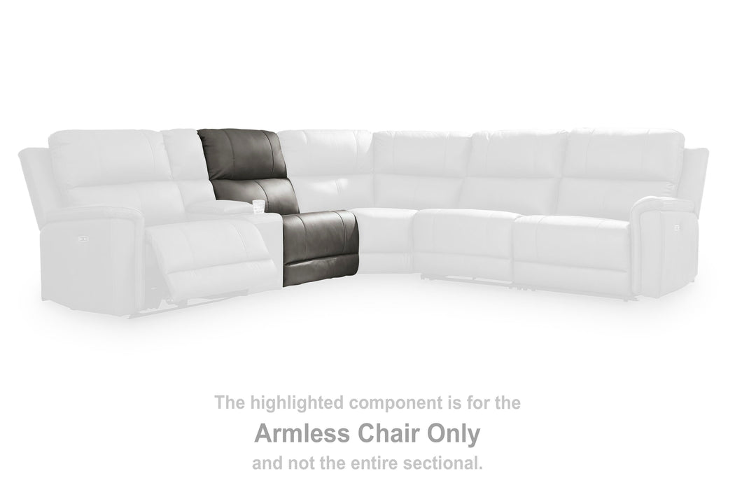 Bleckley Power Reclining Sectional - Dan Dan The Mattress Man (Midland, MI)