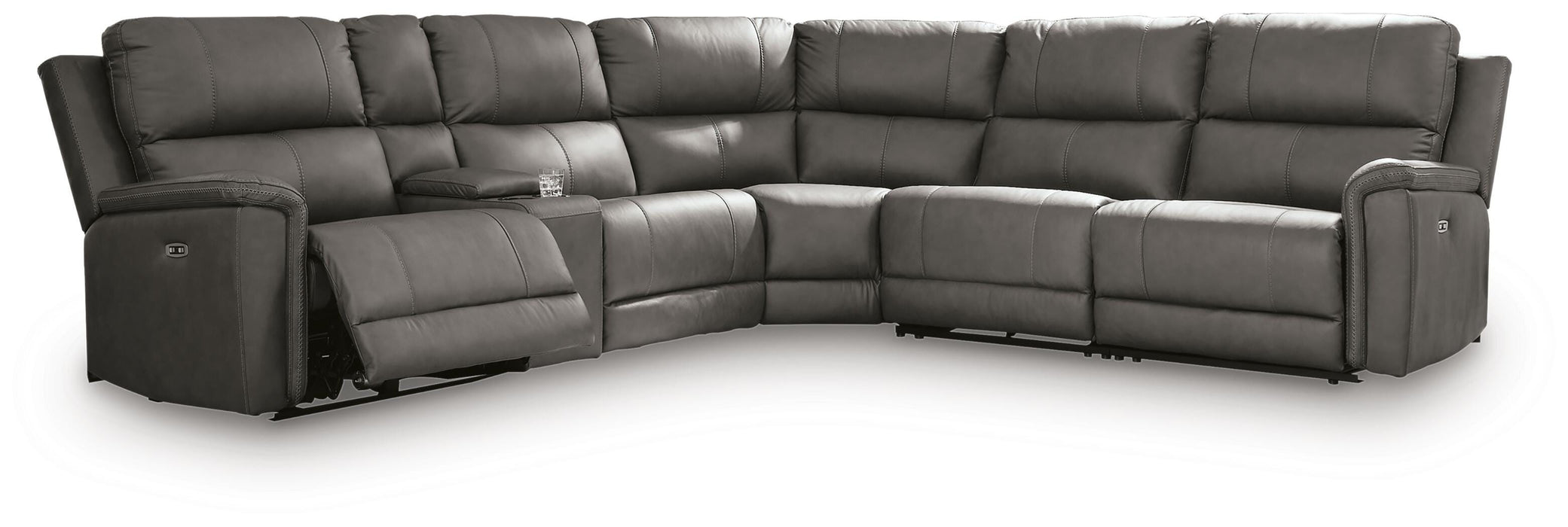 Bleckley Power Reclining Sectional - Dan Dan The Mattress Man (Midland, MI)