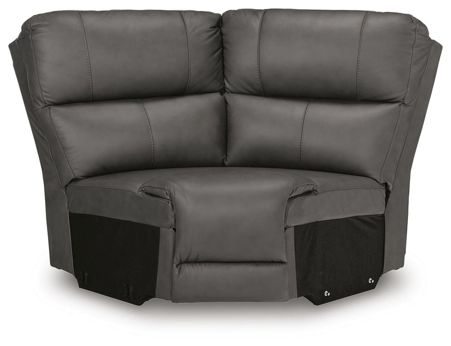 Bleckley Power Reclining Sectional - Dan Dan The Mattress Man (Midland, MI)