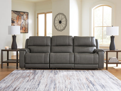 5Z - Pittson Power Sectional Reclining Sofa - Dan Dan The Mattress Man (Midland, MI)