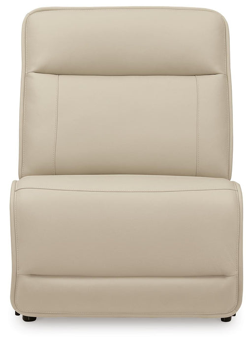 Double Deal Reclining Sectional with Console - Dan Dan The Mattress Man (Midland, MI)