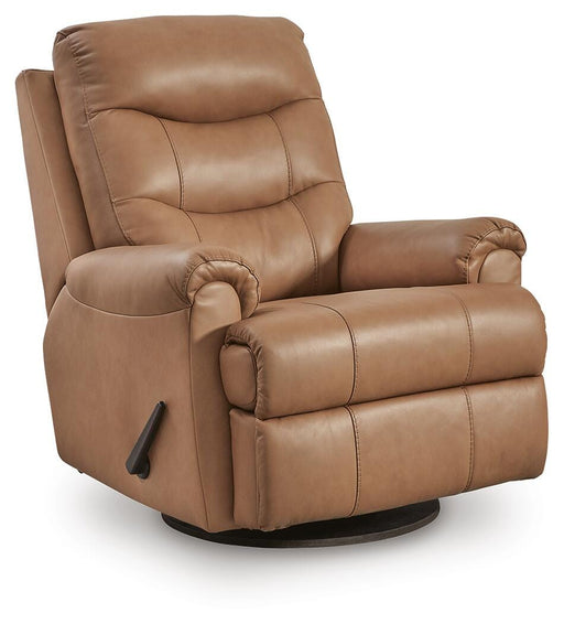 Flynwood Swivel Glider Recliner - Dan Dan The Mattress Man (Midland, MI)